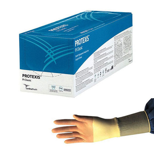 Protexis PI Classic Sterile Polyisoprene Powder-Free Surgical Gloves, Size 7-1/2 (Box of 50)