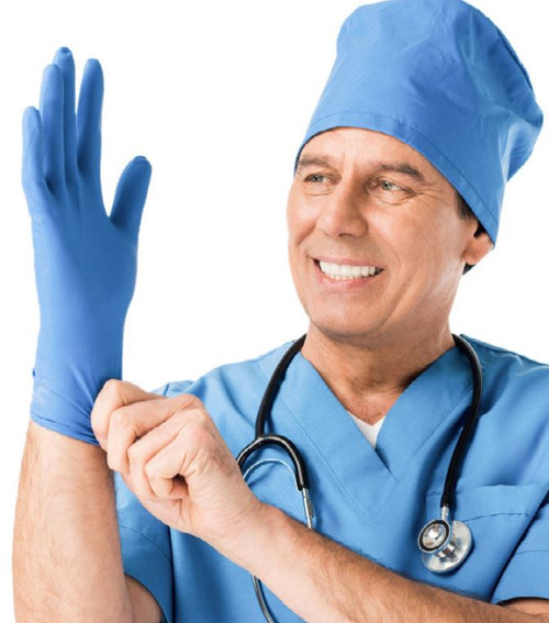 Nitrile Chemo Rated Exam Gloves, Non-Sterile, Powder Free, Small (Box of 100)