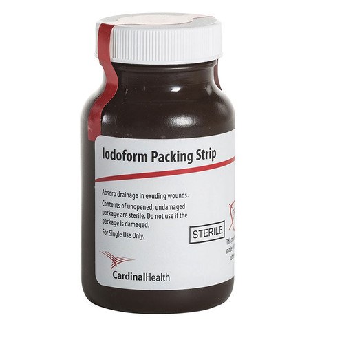 Sterile Iodoform Packing Strip 1/2" x 5 yds.
