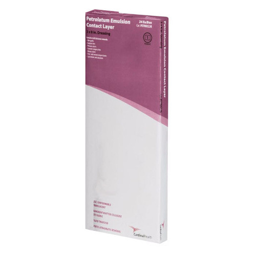 Cardinal Health Petrolatum Emulsion Contact Layer 3" x 8" (Box of 24)