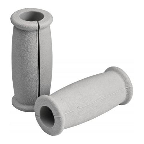 Carex Grey Split Crutch Handgrips, Pair