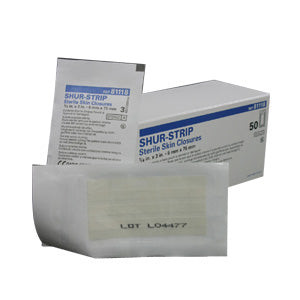 Shur Strips Wound Closure Strip 1/4" x 3" (Box of 50)