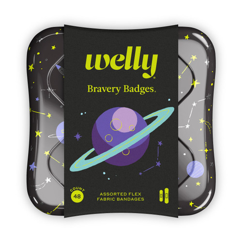Welly Health Space Adhesive Bandages, 48 ct (Box of 48)
