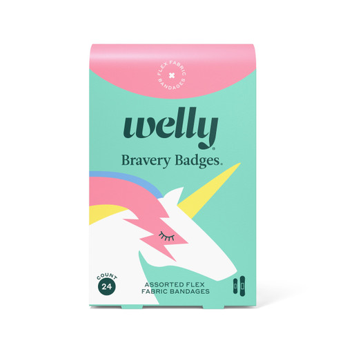 Welly Health Kids Unicorn Assorted, 24 ct (Box of 24)