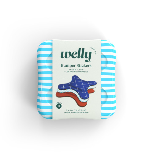 Welly Health Knee & Elbow Flex Fabric Bandages, 10 ct (Box of 10)
