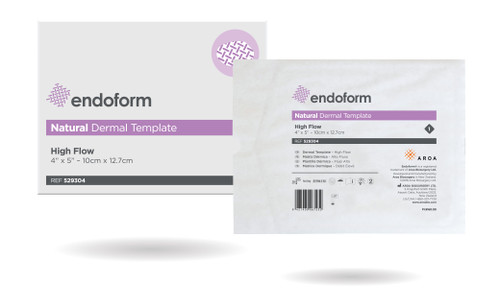 Endoform Natural High Flow, 4" x 5"