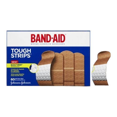 Band-Aid Tough Strips AOS 60 ct. (Box of 60)