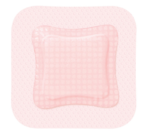 ALLEVYN Gentle Border Lite Silicone Gel Adhesive Hydrocellular Foam Dressing 6" x 6" (Box of 10)