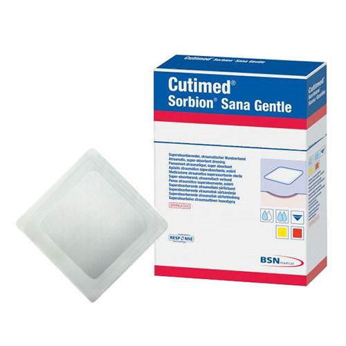 Cutimed Sorbion Sana Gentle Dressing 9" x 9" (Box of 10)