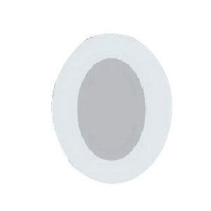 Shapes#8 Silver Oval PolyMeric Membrane Dressing (Case of 20)