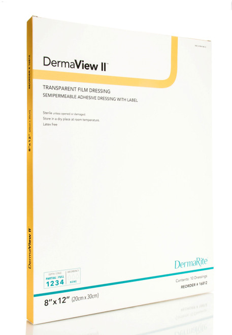 DermaView II Transparent Film Frame, 8" x 12"