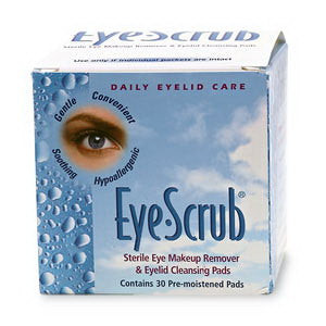 Eye Scrub Sterile Eyelid Cleansing Pads, 30/Box (Package of 30)