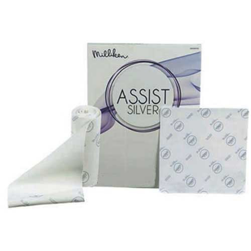 OVIK Health ASSIST Silver Absorbent Antimicrobial Dressing, 24" x 36" (Case of 20)