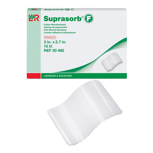 Suprasorb F Transparent Film Dressing, 2" x 2.75" (Box of 10)