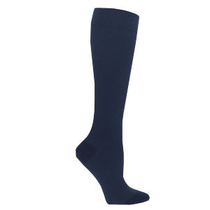 842C Style Soft Opaque Calf, 20-30mmHg, Women's, Small, Short, Midnight Blue