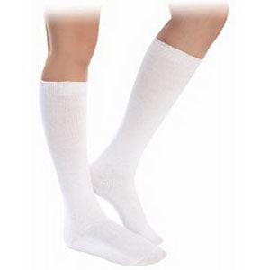233C Essential Cotton Calf, 30-40mmHg, Women's, Small, Short, White