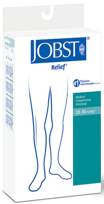 Relief Thigh-High Firm Compression Stockings Medium, Beige