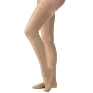 Sm Thigh-Hi, Beige, Clsd Toe Ultrasheer, 30-40 mm