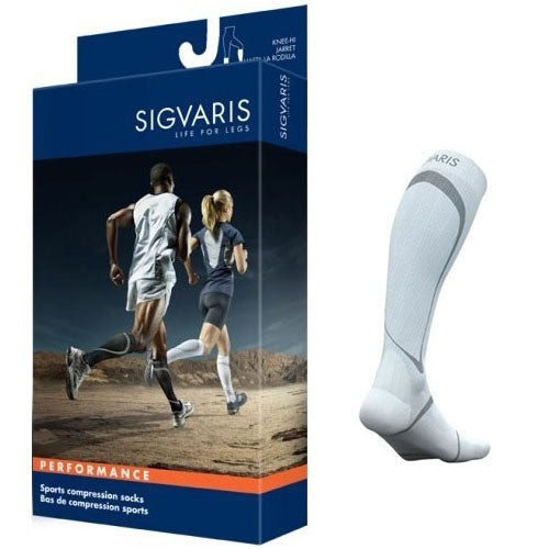 412C Motion High Tech Calf, 20-30mmHg, Unisex, X-Large, White (Package of 2)