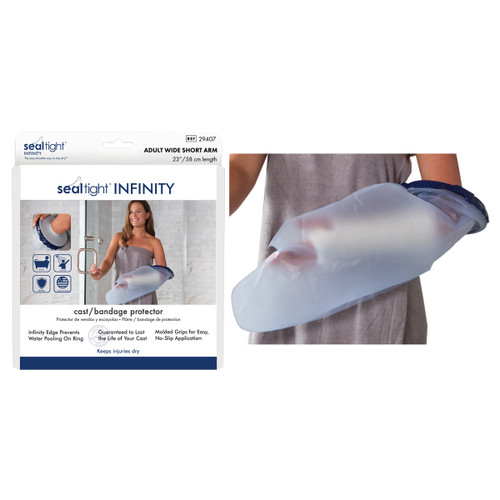 Seal-Tight Infinity Cast Protector Adult Short Arm Wide