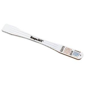 Tempa.DOT Single Use Thermometer  Fahrenheit  Oral and Axillary Body Temperature  Sterile (Box of 100)
