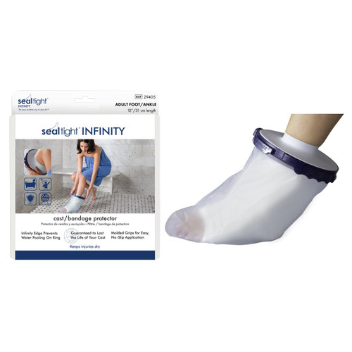 Seal-Tight Infinity Cast Protector Adult Foot/Ankle