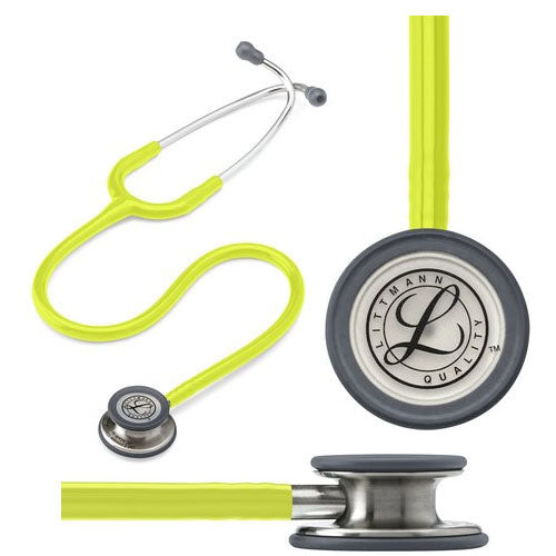 Littmann Classic III Stethoscope, Lemon-Lime Tube, 27"