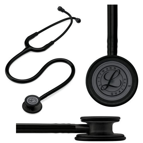 Littmann Classic III Stethoscope, Black Edition Chestpiece, Black Tube, 27"