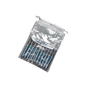 Pull-Tite Low Density Polyethylene Double-Drawstring Bag, 18" x 12" (Case of 1000)