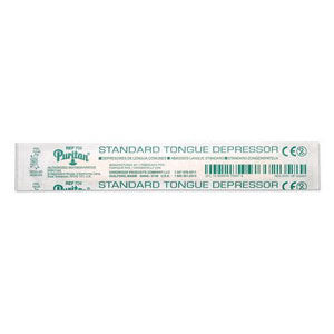 Standard Tongue Depressors 6" X 11/16", 250/Box (Case of 2500)