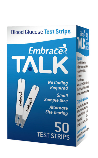 Embrace TALK Test Strip (50 Count) (Box of 50)