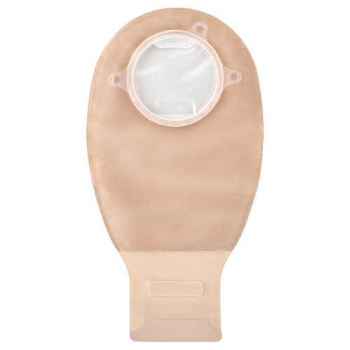 Natura + Two-Piece Drainable Pouch, Invisiclose with Filter, Standard 12", Opaque, 2-1/4" Flange (Box of 10)