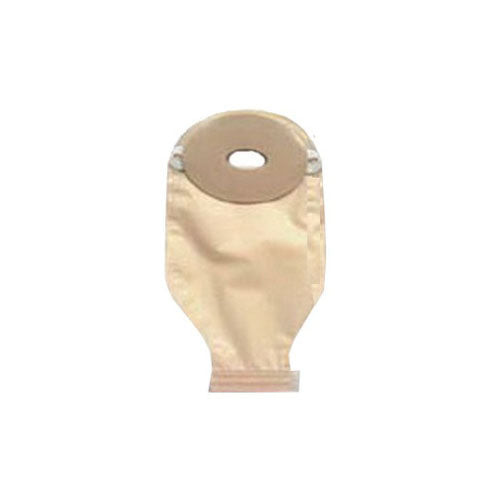 Special NuFlex Oval Urostomy Pouch Half Convex 1-3/8" x 1" Vertical, Small Double Barrel Foam (Box of 10)