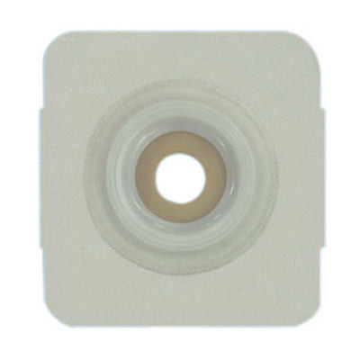 Securi-T USA Two-Piece Pre-Cut 1 1/8" Opening Extended Wear Convex Wafer with Flexible Tape Collar 5"x 5" 2 1/4" Flange (Box of 5)