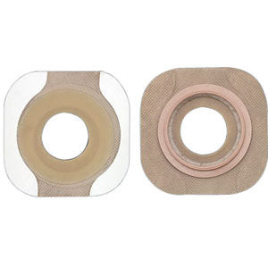 New Image 2-Piece Precut Flat FlexWear Skin Barrier 1-3/8" with Tape Border (Box of 5)