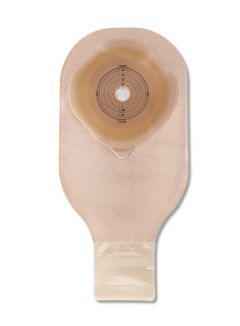 Premier CeraPlus 1-Piece Flat Drainable Pouch, Full Border, Cut-to-Fit 2-1/2", With Filter (Box of 10)