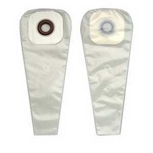 1-Piece Drainable Pouch with Precut 1-3/8"  Barrier Opening, Pouch Size 1-3/4" with Karaya (Box of 30)