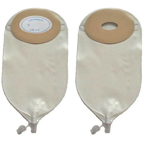 Special Adult Oval A Pre-Cut Urine Pouch 3/4" x 5/8" Vertical Opening Deep Convexity, 24 Ounce (Box of 10)