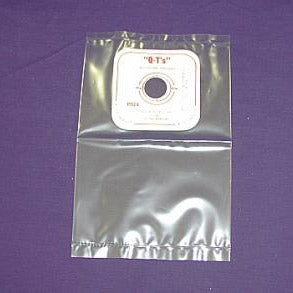 Q-T'S Lrg Pouches, 1" Opng, 3 1/2" Adh Area, 10 (Package of 10)