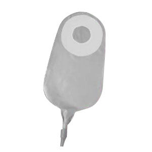 E-Z Drain Two-Piece Urostomy Drainable Pouch Regular, 8-5/8" L x 5" W, Clear, 15 oz. (Package of 5)