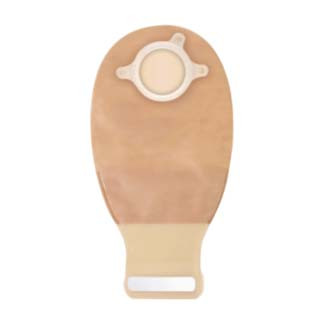 Natura + Drainable Pouch with InvisiClose and Filter, Transparent, Standard 57mm, 2-1/4" - Replaces 51411361 (Box of 10)