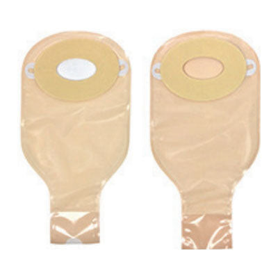 Special Nu-Flex Oval Drain Pouch With Barrier 1" x 1-1/8" Opening Convex (Box of 10)