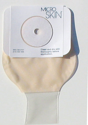 9" Mid-Size 1Pc Drn Pch w/Mcdrm,Mcskn, Clr, 1 1/2" (Box of 10)