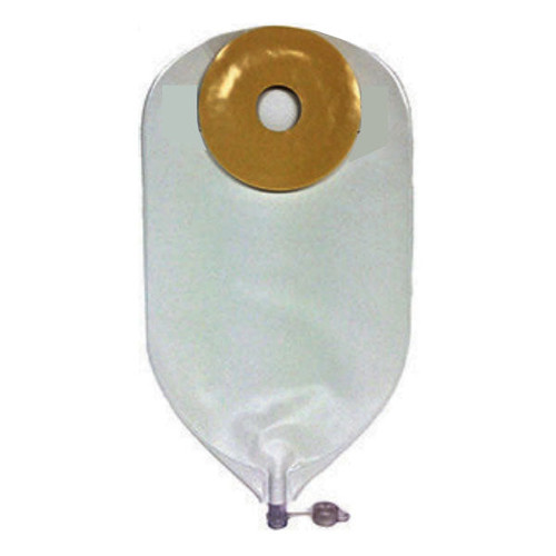 Nu-Flex Post-Op Urinary Pouch Pre-Cut 7/8" Opening Deep Convexity With Barrier (Box of 10)