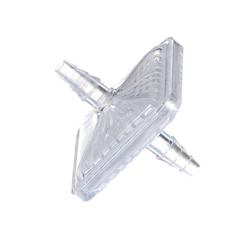 Suction Bacteria Filter 1/4 to 1/2" Barb, Both Ends