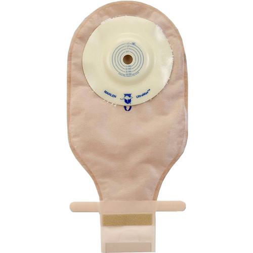 Ultramax Drainable Flat Pouch Cut To Fit Stoma With Opaque Backing (Box of 5)