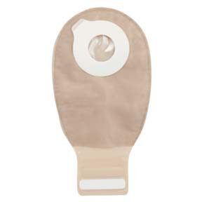 Esteem Synergy + Drainable Pouch with InvisiClose and Filter, Transparent, Medium, 12" (Box of 10)