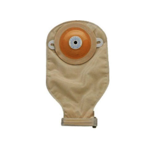 Nu-Flex 1-Piece Post-Op Adult Drainable Pouch Precut 1-1/8" Round, Opaque (Box of 10)
