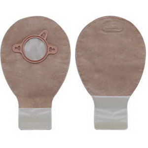 New Image 2-Piece Mini Drainable Pouch 1-3/4", Lock N Roll, Beige (Box of 20)