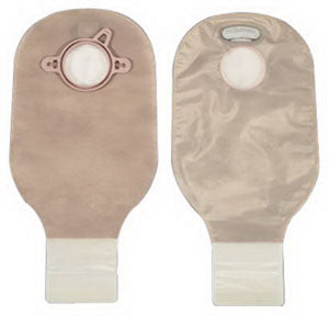 New Image 2-Piece Drainable Pouch 2-3/4" with Filter, Lock N Roll, Transparent (Box of 10)